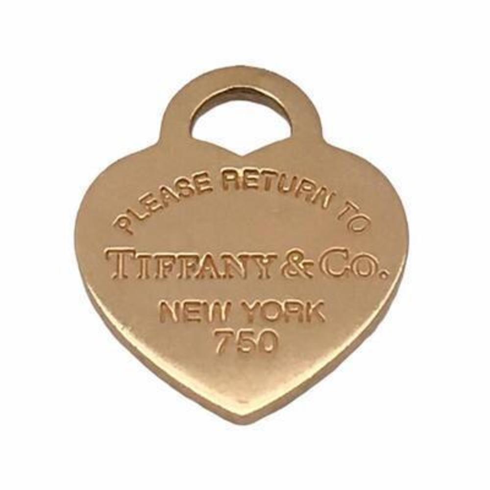 Tiffany Return To Tiffany Pendant Top Gold